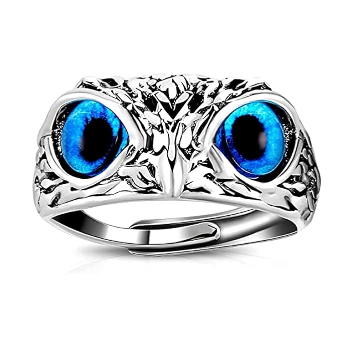 Owl Eye Ring For Men & Women