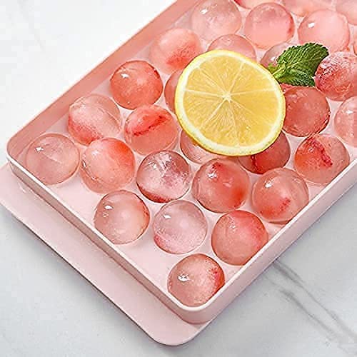 Round BPA Free Reusable Ice Cube Tray ( pack of 3 )