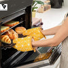 Microwave Hand Gloves Mitts for Kitchen Cooking and Baking