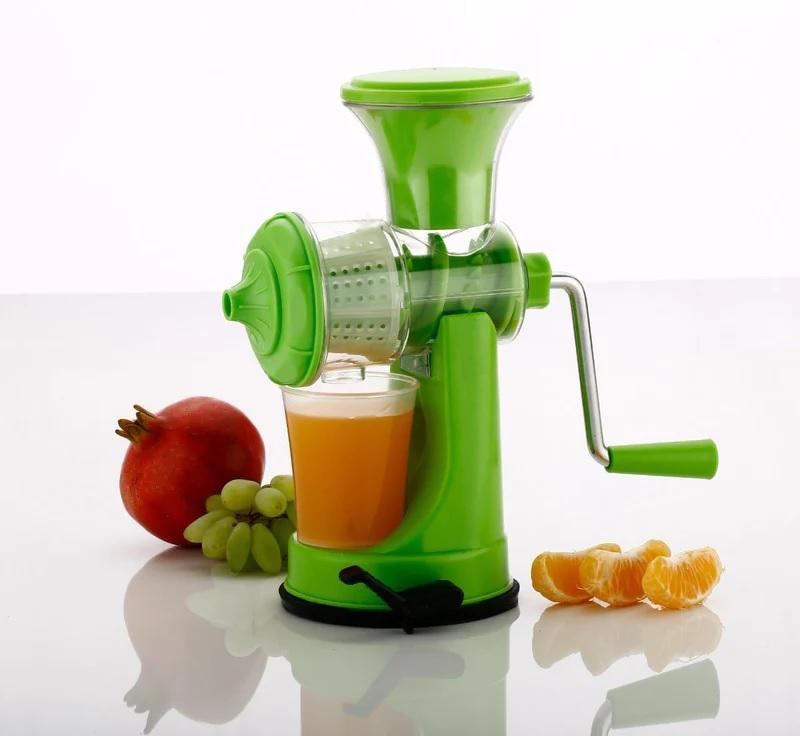 Hand Fruit and Vegetables Juicer Manual Operations