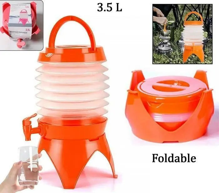 FOLDING WATER STORAGE JUG TANK