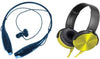 COMBO HBS 730+ MDR -XB450AP Wired Headphone Bluetooth, Wired Headset