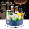 360° Rotating Kitchen Organizer Tray Lazy Susan Rack Multi-Purpose Kitchen Storage
