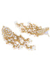 Karatcart GoldPlated Fashion German Dangler Stylish Fancy Party Wear Tassel Earrings