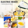 Hand Mixer and Hand Blender Variable 7, 260 Watt Stainless Steel (White)