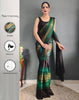Leemboodi Ready to Wear Ombre, Embellished Bollywood Georgette, Chiffon Saree (Multicolor)