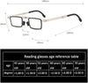 Foldable Lightweight Compact Portable Rectangle Eyewear