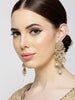 Karatcart GoldPlated Fashion German Dangler Stylish Fancy Party Wear Tassel Earrings