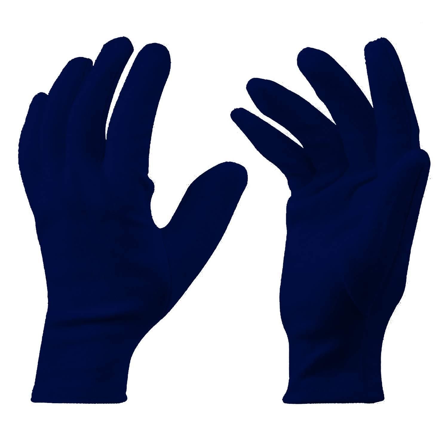 Unisex Cotton Solid Hand Gloves