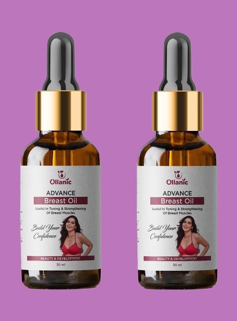 Advance Breast Oil Combo 30ml Each (60ml) (Pack Of 2)