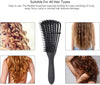 Brush for Detangling and Defining Curly and Afro hair - Anti-tangle comb