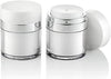 Lotion Face Cream Dispenser, Airless Travel Lotion Jar with Lid for Thick Moisturizer Skincare Cream